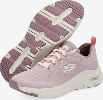 SKECHERS - Sapatilhas baixas 'Arch Fit' em roxo