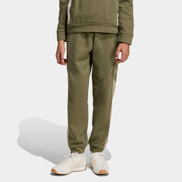 ADIDAS SPORTSWEAR Loose fit Workout Pants in Green: front