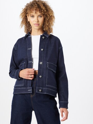 s.Oliver Between-Season Jacket in Blue: front