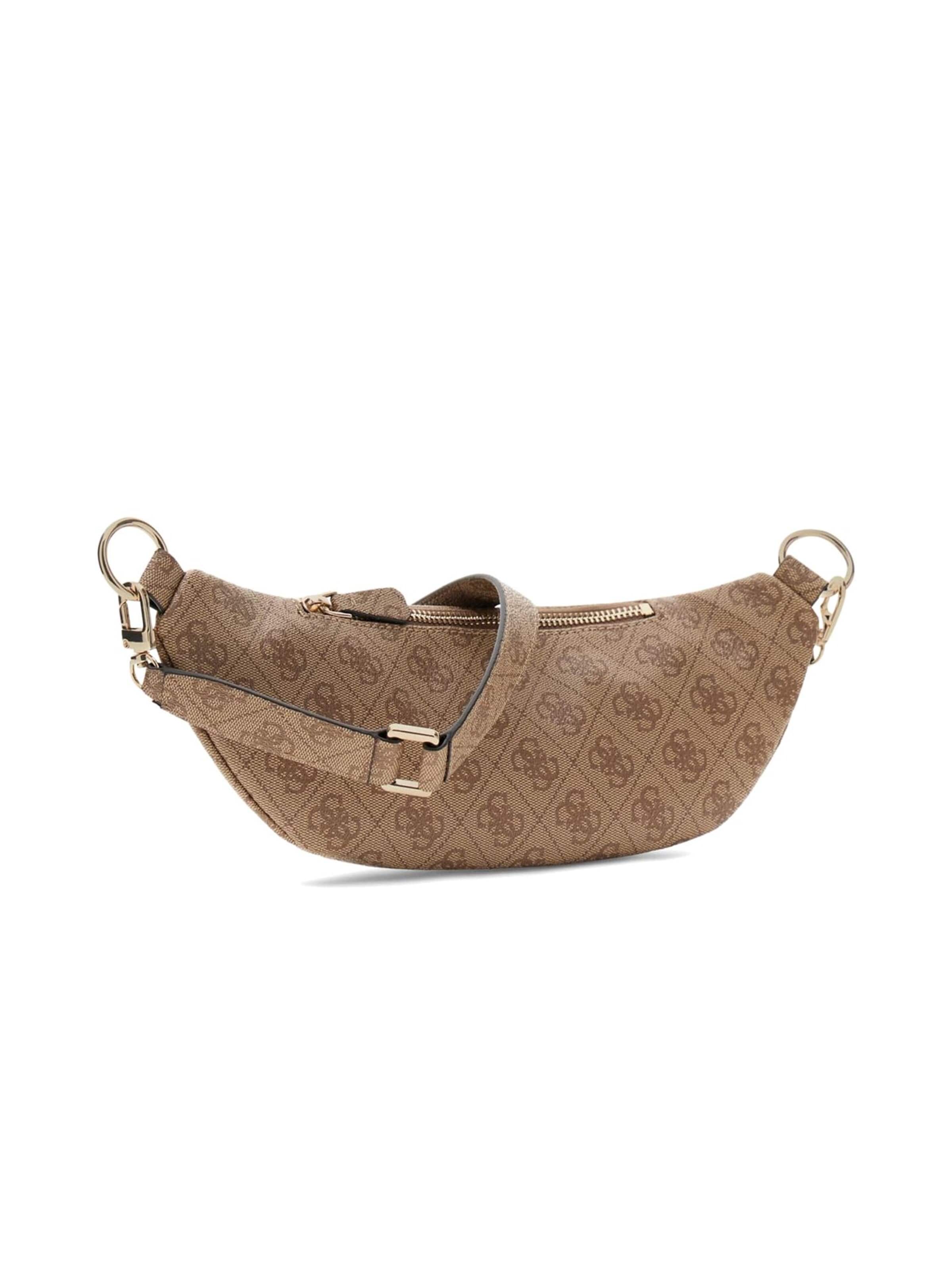 Borsa a spalla 'Latona Belt Bag' di GUESS in marrone