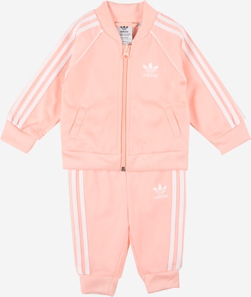 ADIDAS ORIGINALS Jogginganzug in Pink: Vorderseite