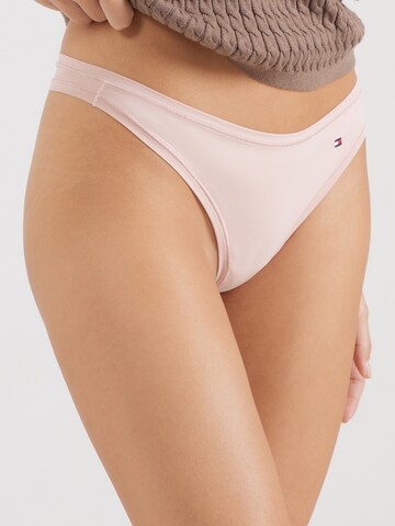 TOMMY HILFIGER String bugyik - rózsaszín: elől