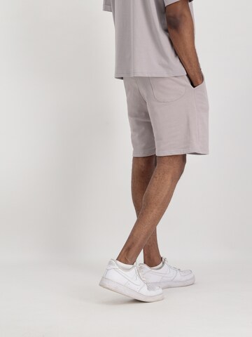 ALPHA INDUSTRIES Regular Shorts in Grau