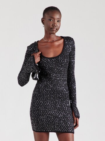 PATRIZIA PEPE Knitted dress in Black: front