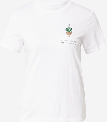 ONLY - Camiseta 'KITA' en blanco: frente