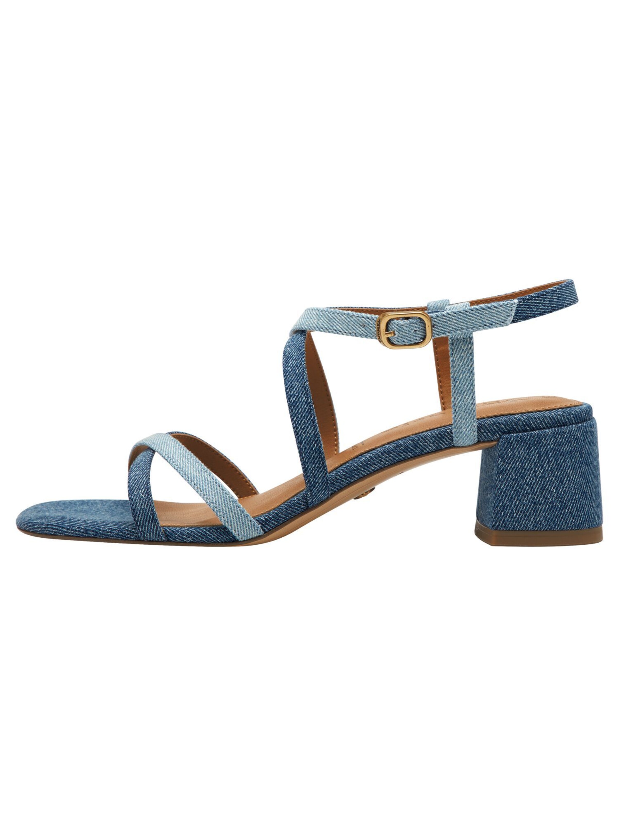 Sandales à lanières Tamaris en bleu