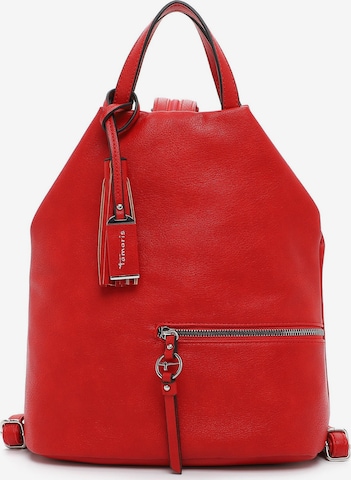 TAMARIS Backpack ' Nele ' in Red: front