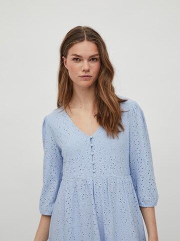 Robe-chemise 'Kawa' VILA en bleu