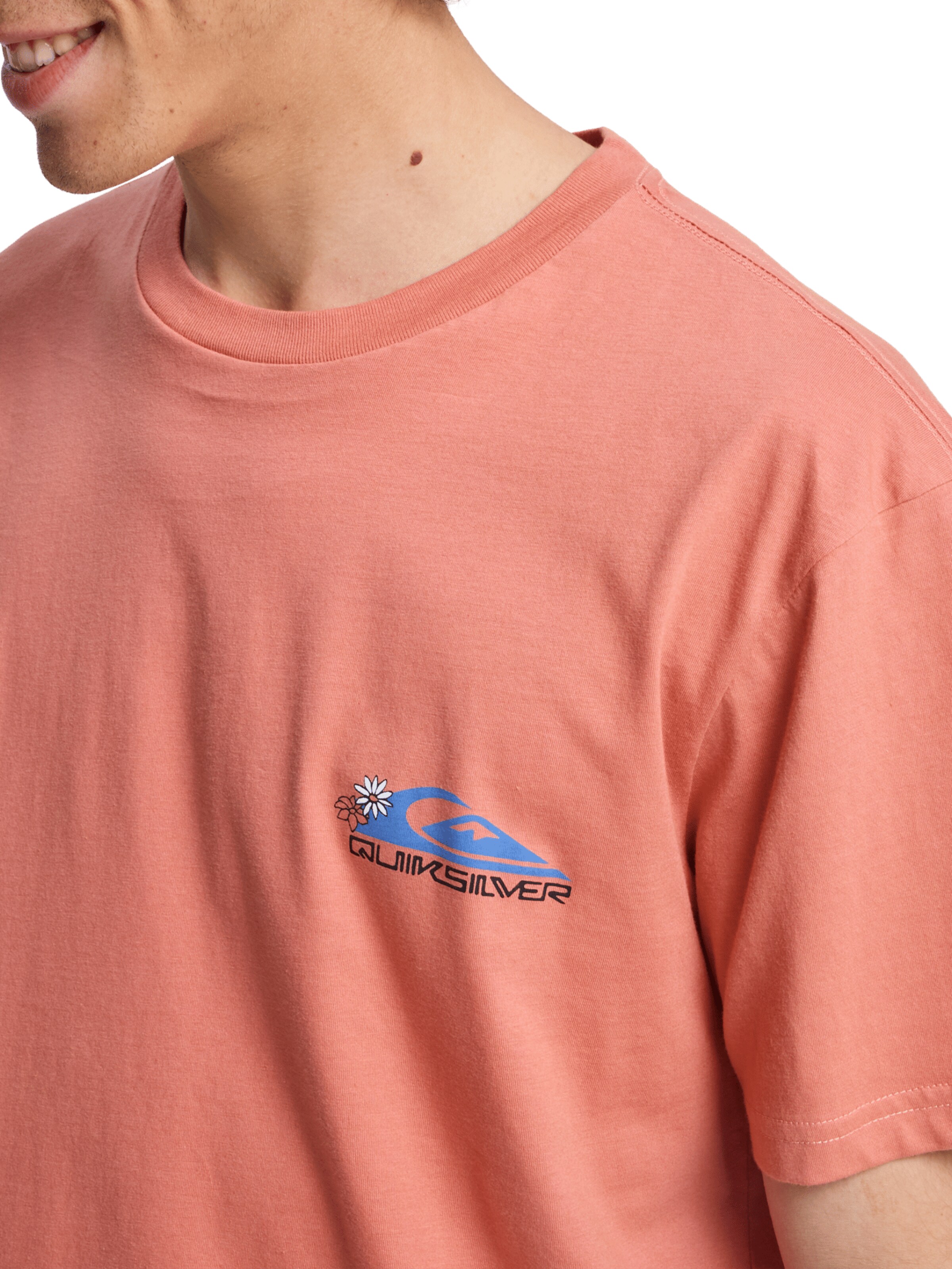 QUIKSILVER T-Shirt in Orange
