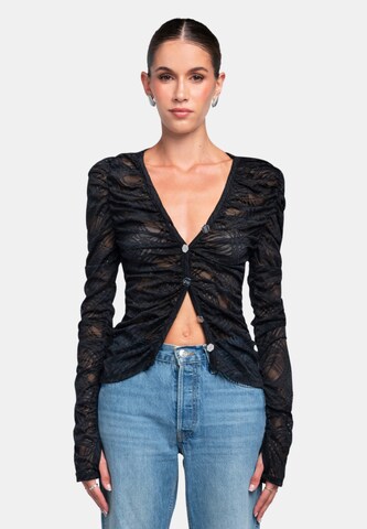 OW Collection Jacke 'Wanted' in Schwarz: Vorderseite