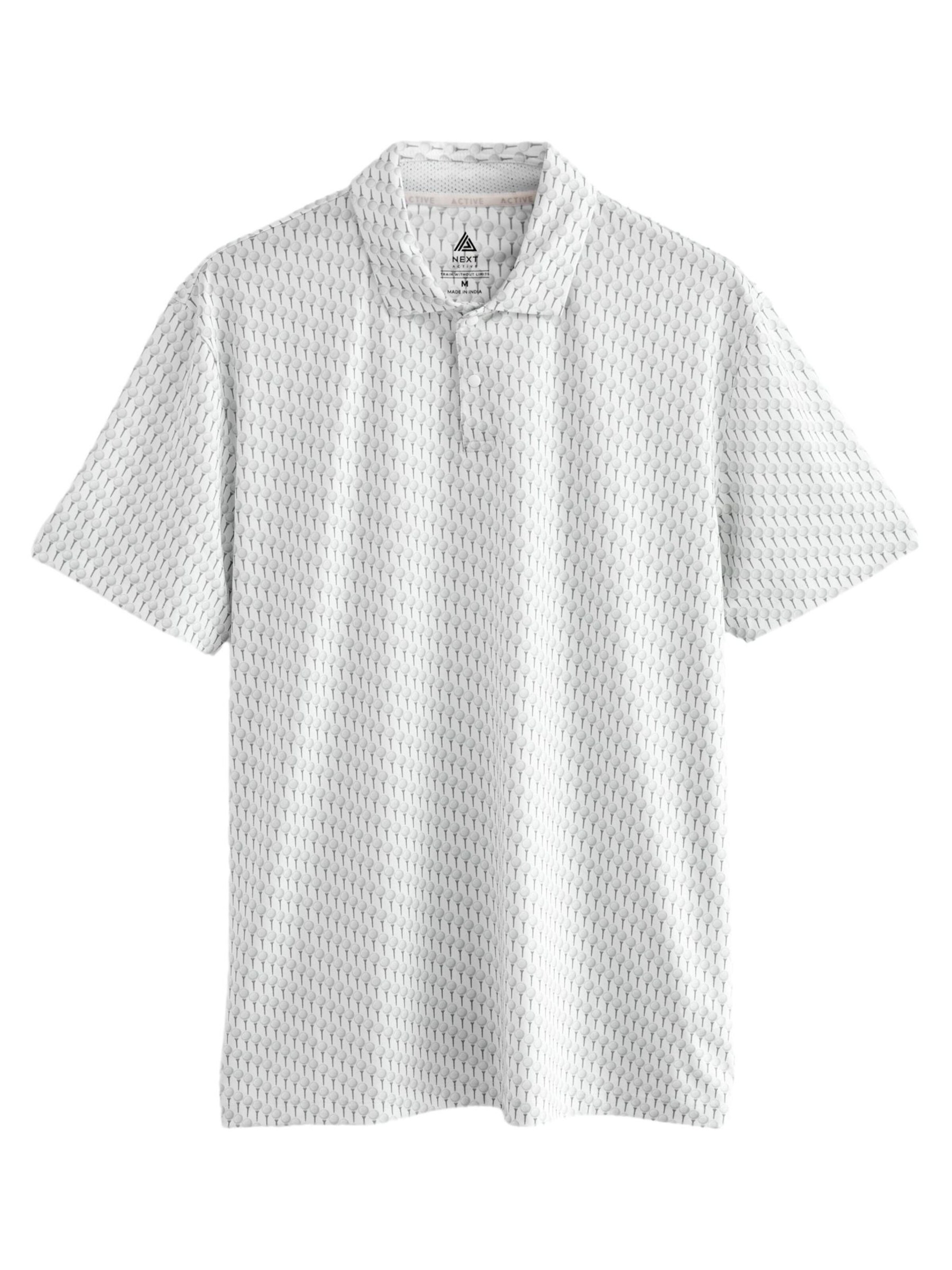 Tricou de la Next pe alb: față