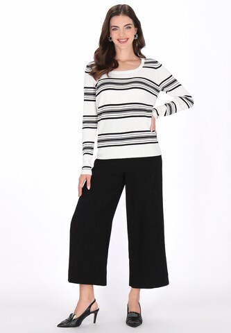 usha BLACK LABEL Pullover in Weiß