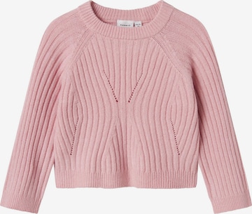 Pullover di NAME IT in rosa: frontale