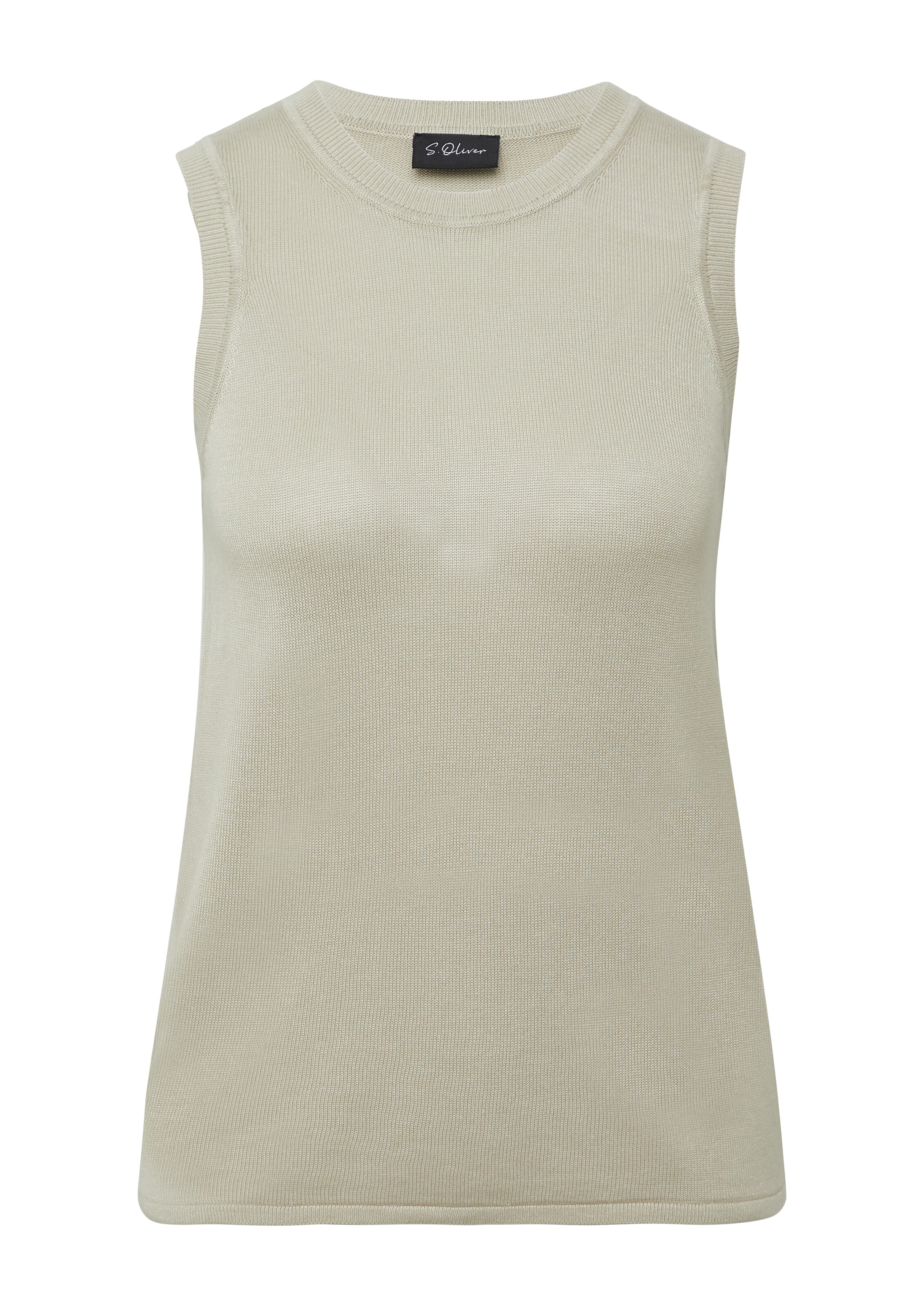 s.Oliver BLACK LABEL Knitted Top in Ivory, Item view