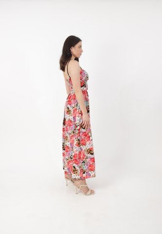 Robe Elara en mélange de couleurs