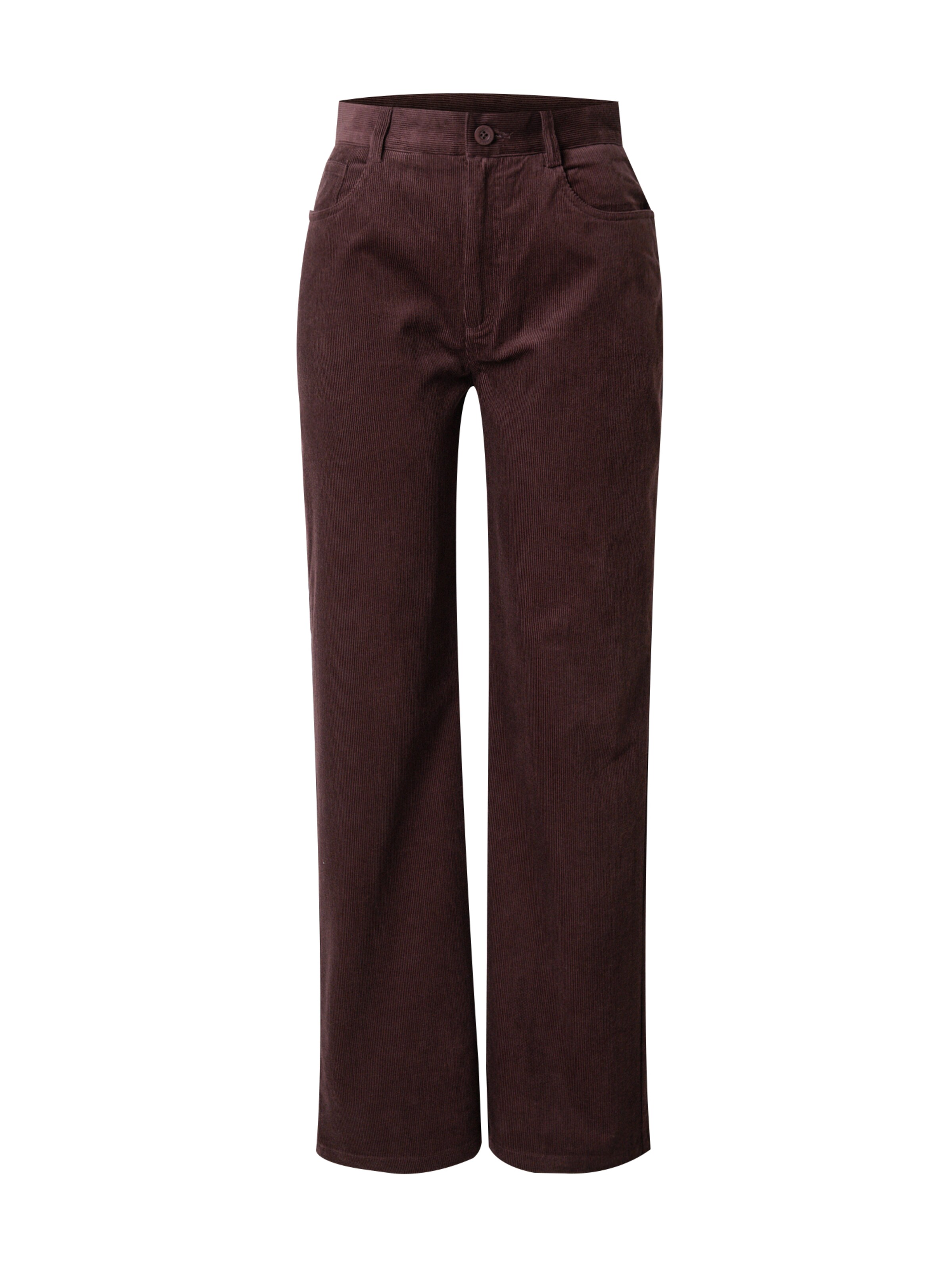 MELA regular Παντελόνι 'OORJA' σε καφέ: μπροστά