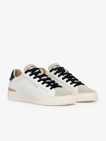 Sneaker bassa di Crime London in bianco