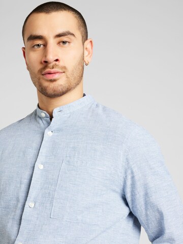 Matinique Regular fit Button Up Shirt 'Trostol China 4' in Blue