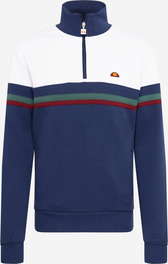 ELLESSE Sweatshirt in de kleur Marine / Donkergroen / Bordeaux / Wit, Productweergave