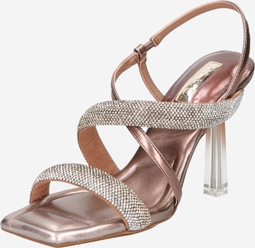 ALDO Strap Sandals in Gold: front