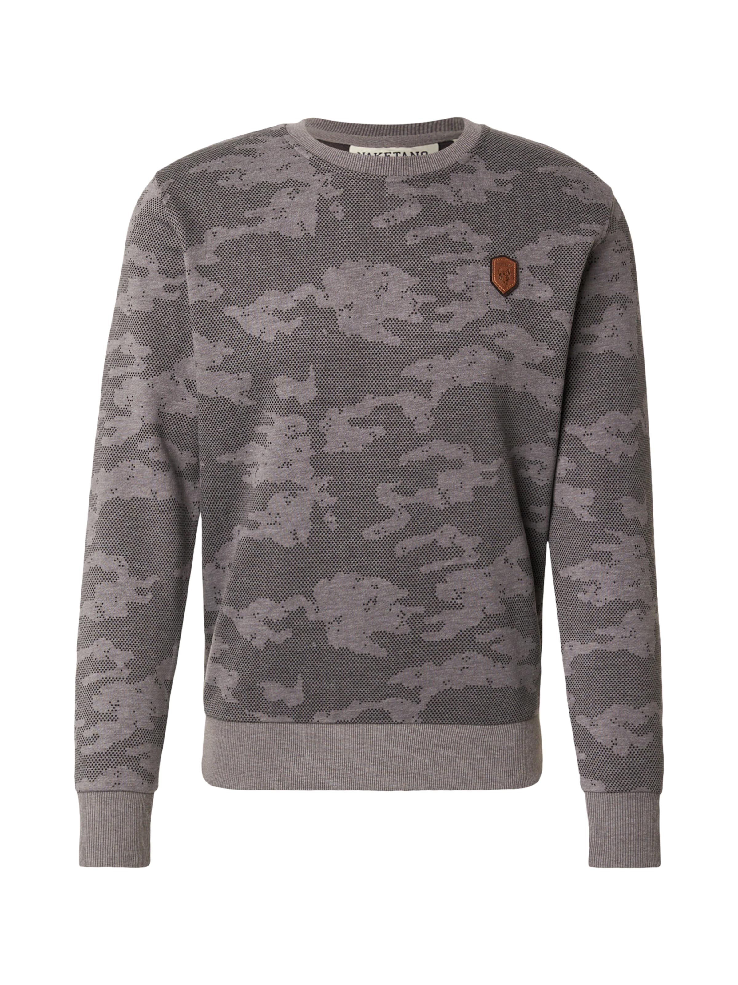 naketano Sweatshirt in Grey: front