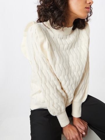 FRNCH PARIS Pullover 'VALERIA' in Beige