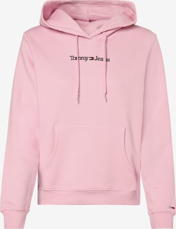 TOMMY HILFIGER Sweatshirt 'Serif' in Roze: voorkant