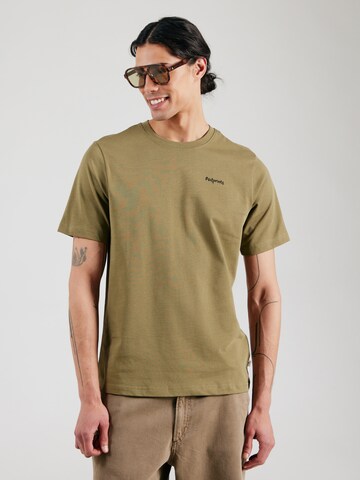 Maglietta di KnowledgeCotton Apparel in verde