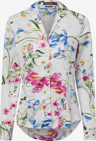 Franco Callegari Bluse ' ' in Weiß: Vorderseite