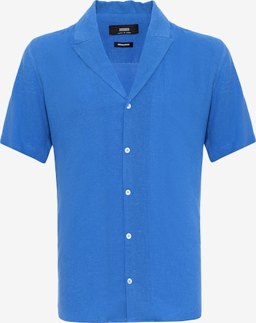 Antioch - Camisa en azul: frente