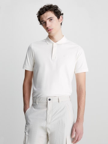 Calvin Klein Poloshirt in Beige: predná strana