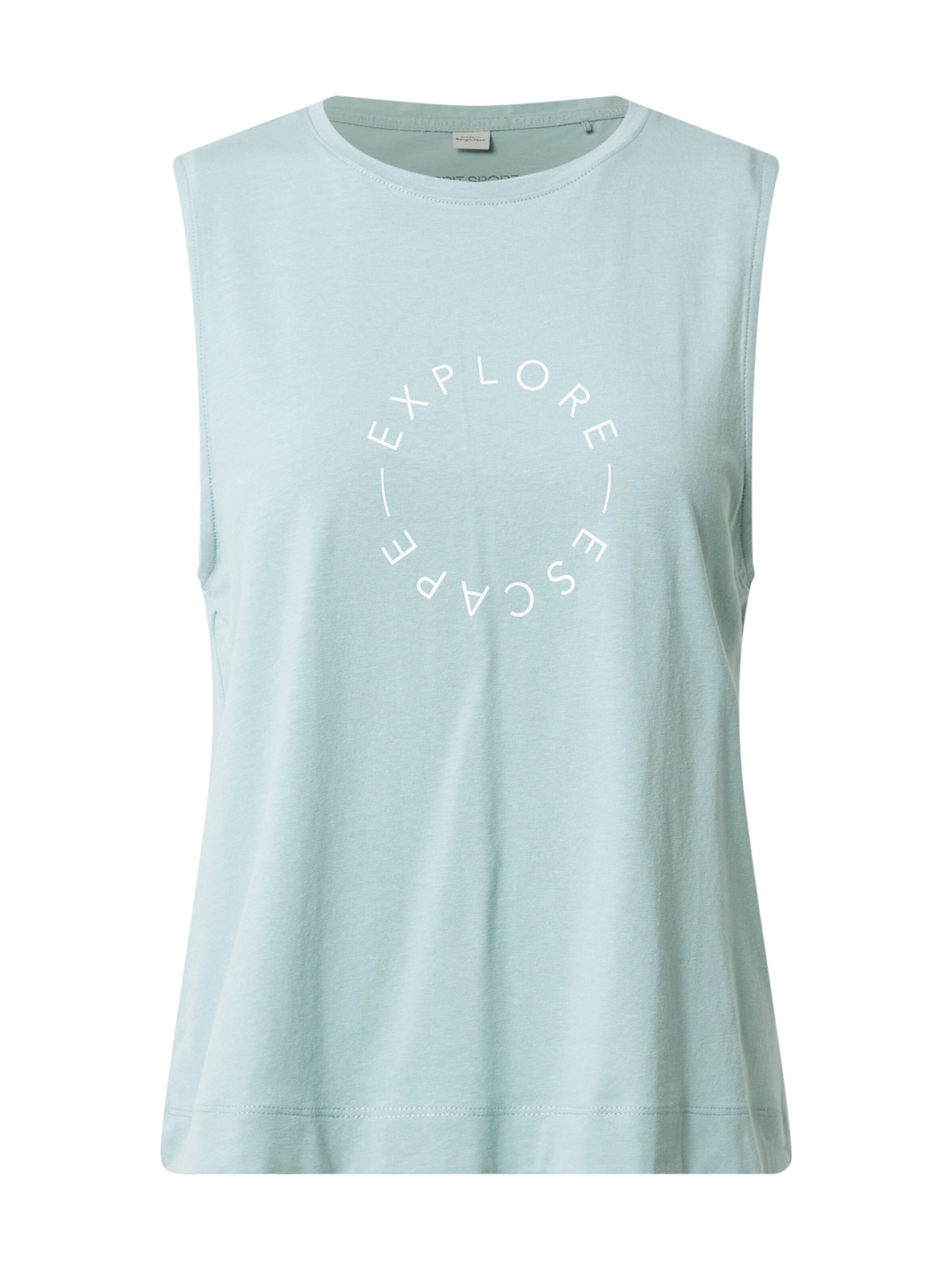 Frauen Große Größen ESPRIT SPORT Sporttop in Pastellgrün - OW45671 Frauen Große Größen ESPRIT SPORT Sporttop in Pastellgrün - OW45671
