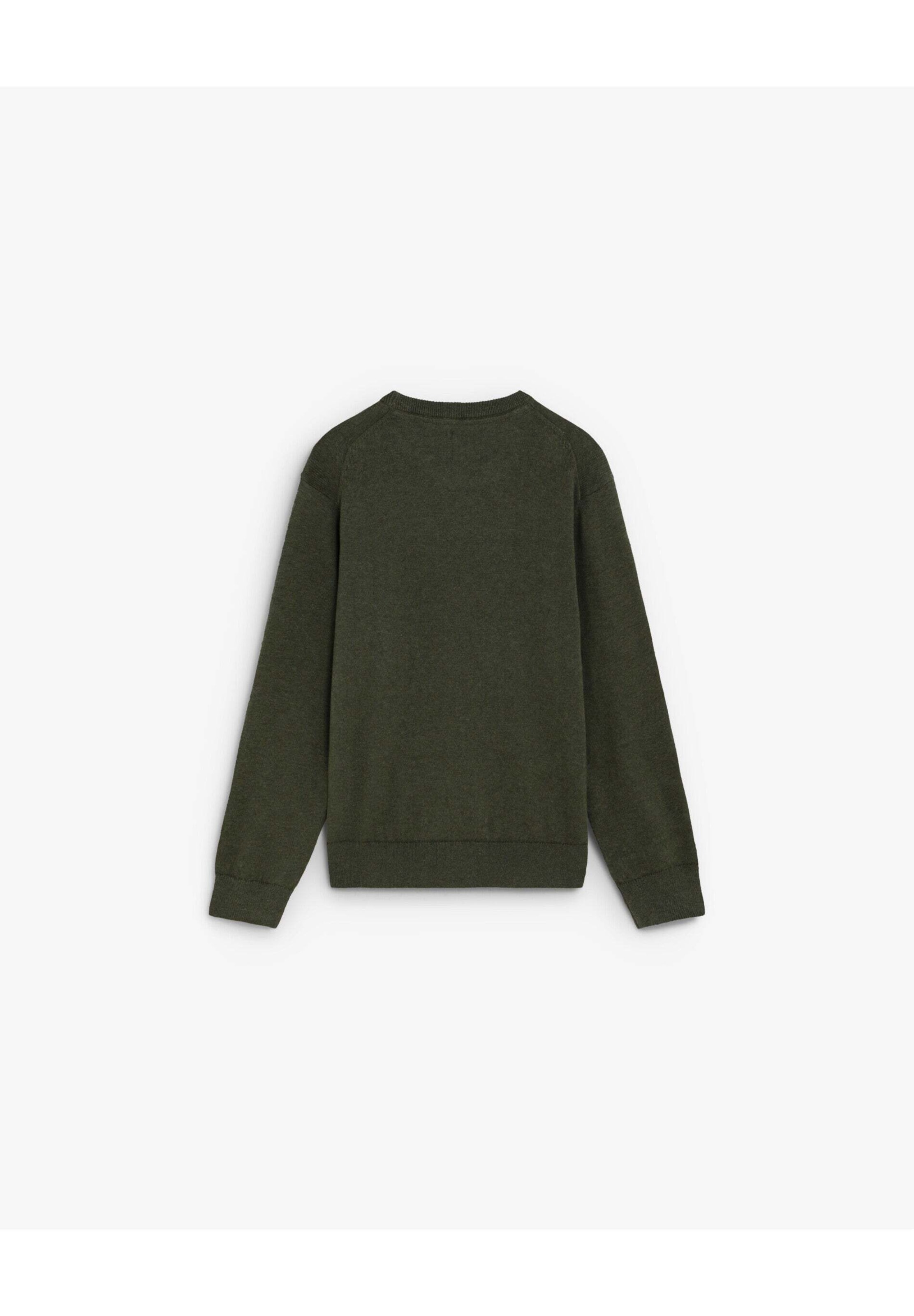 Scalpers Sweater ' ' in Green: back