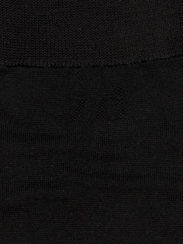 Gambaletto 'Mercerized cotton knee socks' di zd ZERO DEFECTS in nero