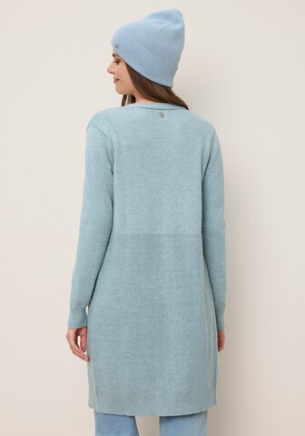 Tamaris Knitted Coat in Blue