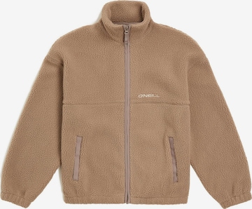 O'NEILL Флисовая куртка 'High Pile' в Коричневый: спереди