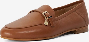 Chaussure basse Dune LONDON en marron : devant