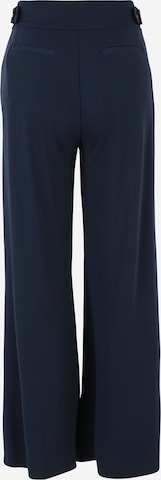 Lauren Ralph Lauren Petite Wide Leg Hose 'LOVISA' in Blau