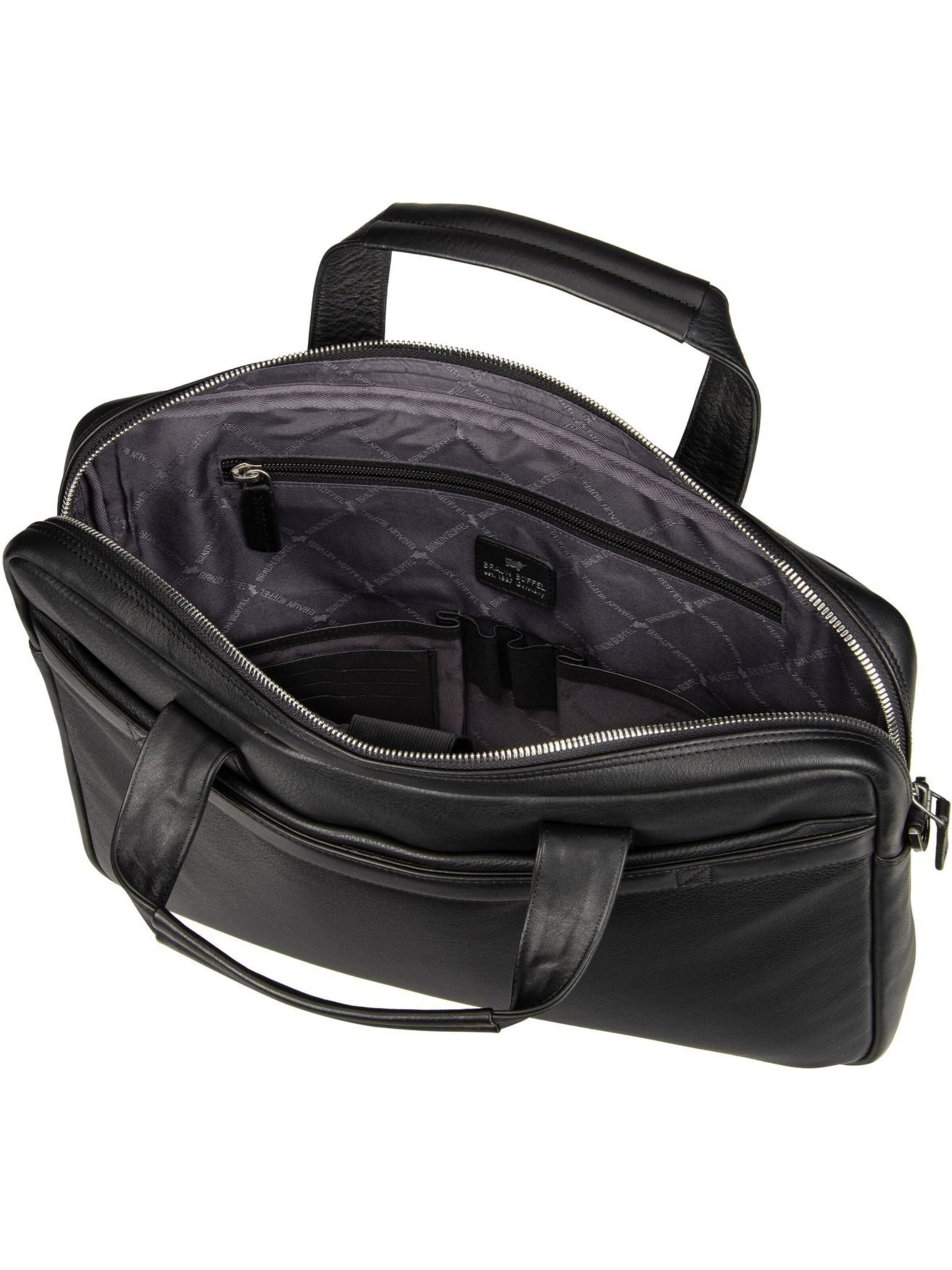 Braun Büffel Document Bag ' GOLF 3.0' in Black