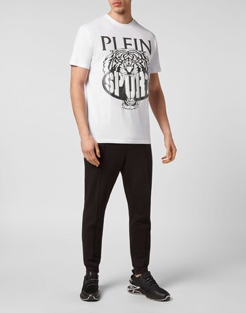 Plein Sport Shirt 'Tiger' in Wit