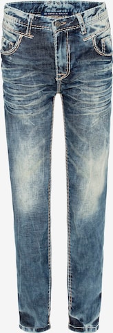 CIPO & BAXX Regular Jeans in Blauw: voorkant