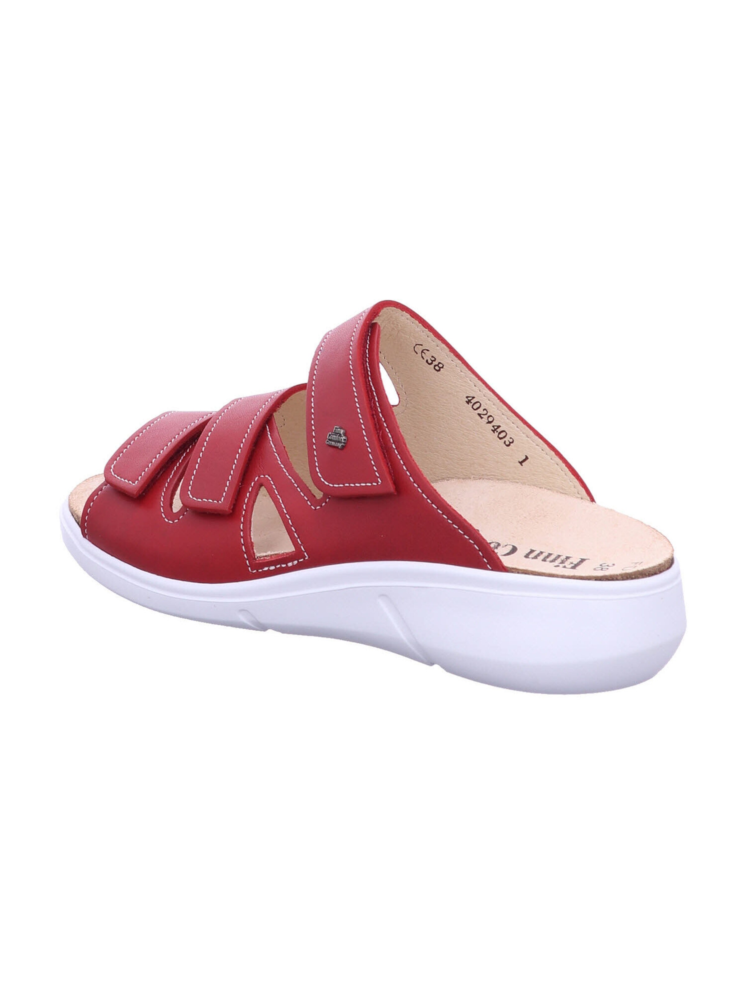 Finn Comfort Pantolette 'Kiribati' in Rot