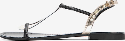 Kazar Remienkové sandále - zlatá / čierna, Produkt