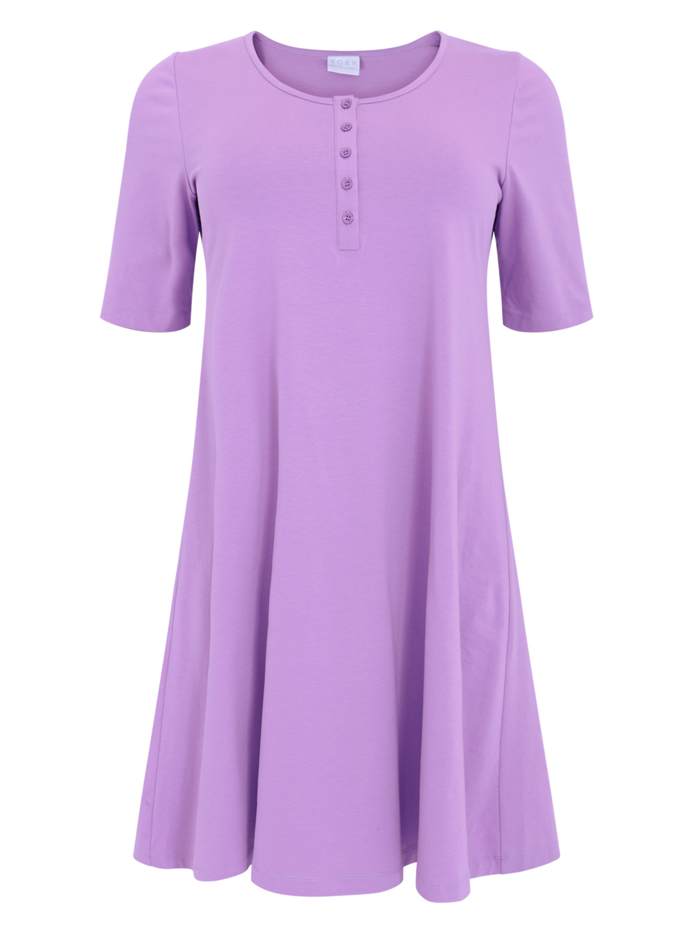 Robe YOEK en violet : devant