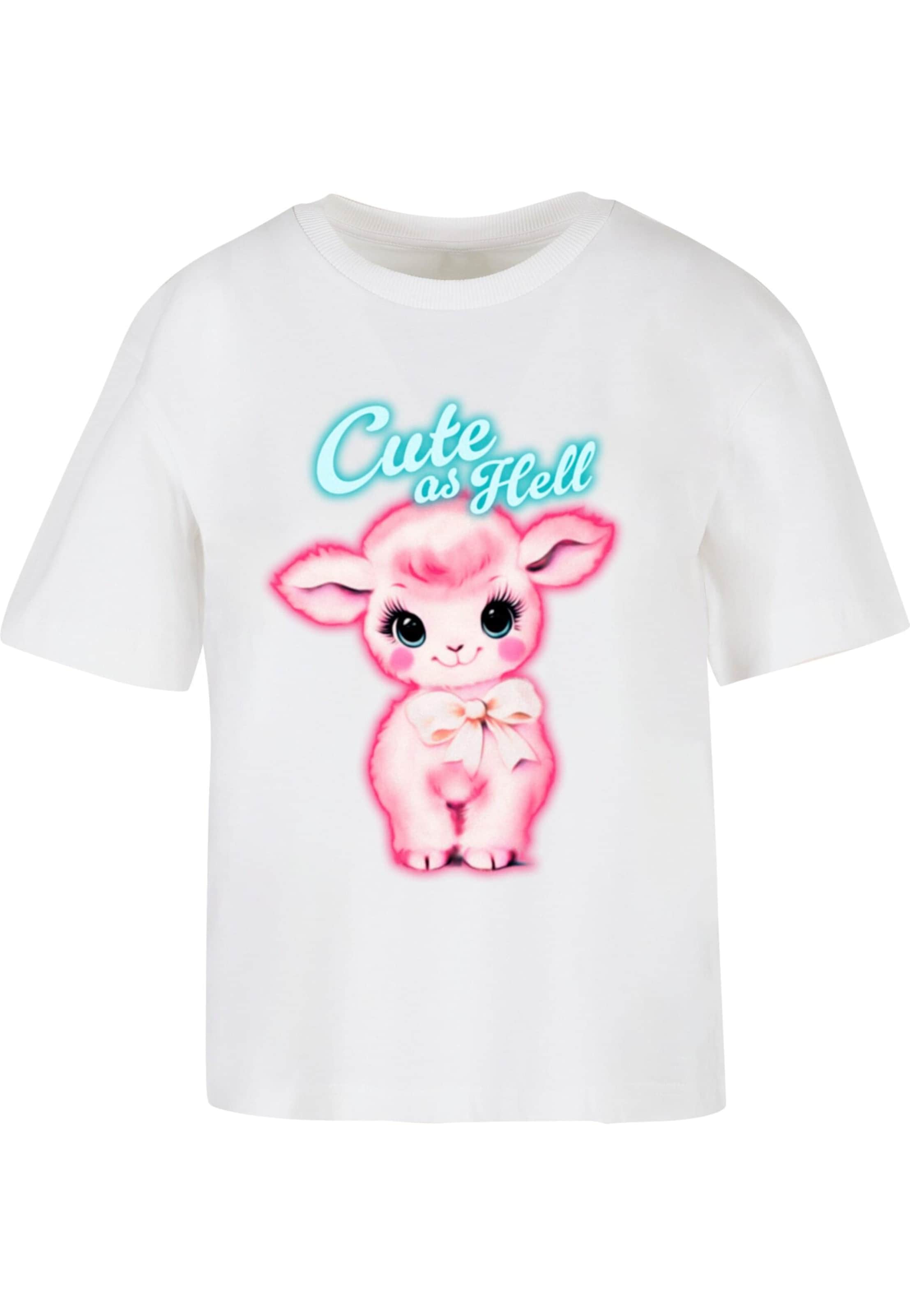 balta Miss Tee Marškinėliai: priekis