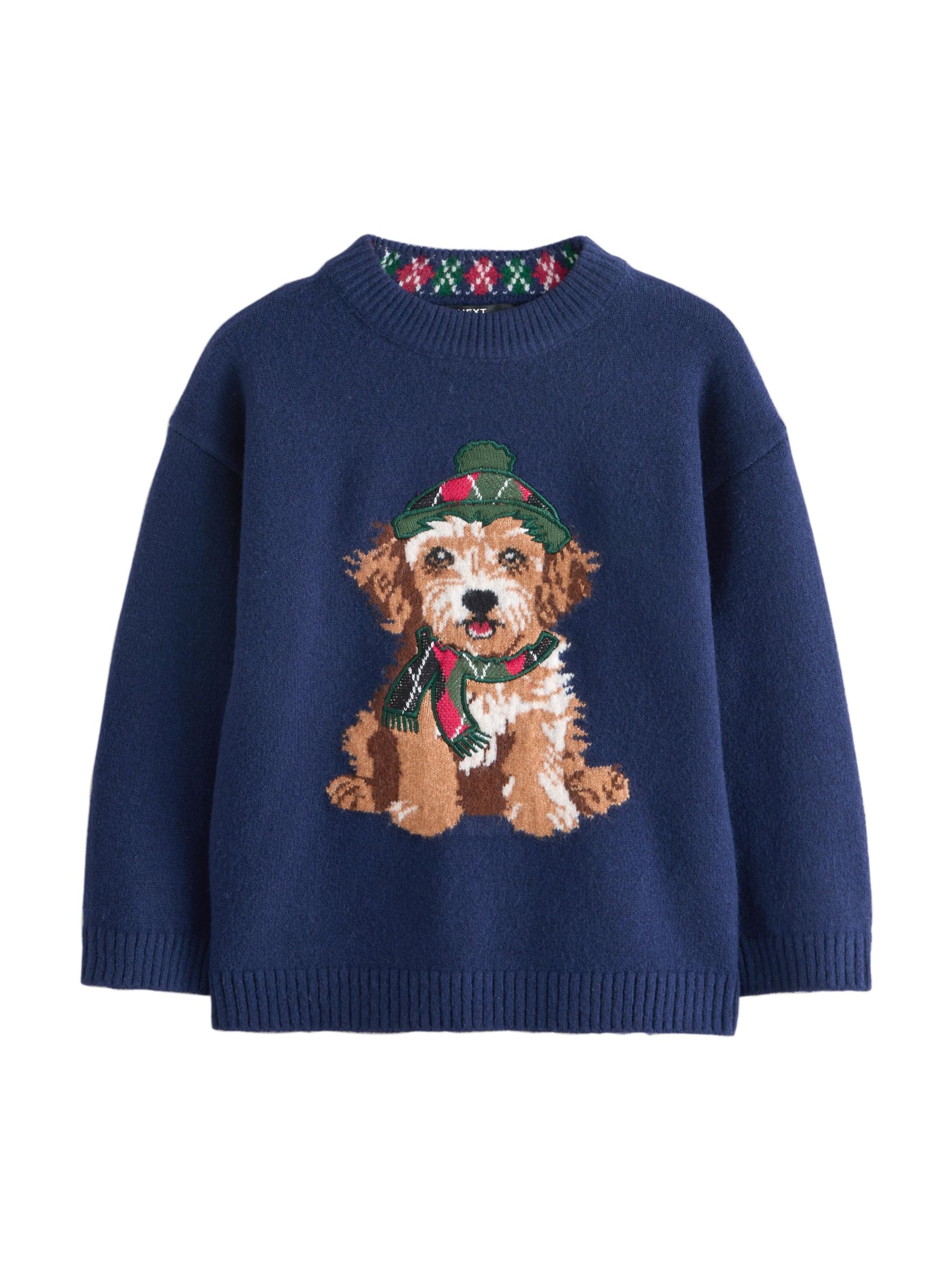 Next Sweter w kolorze niebieski: przód