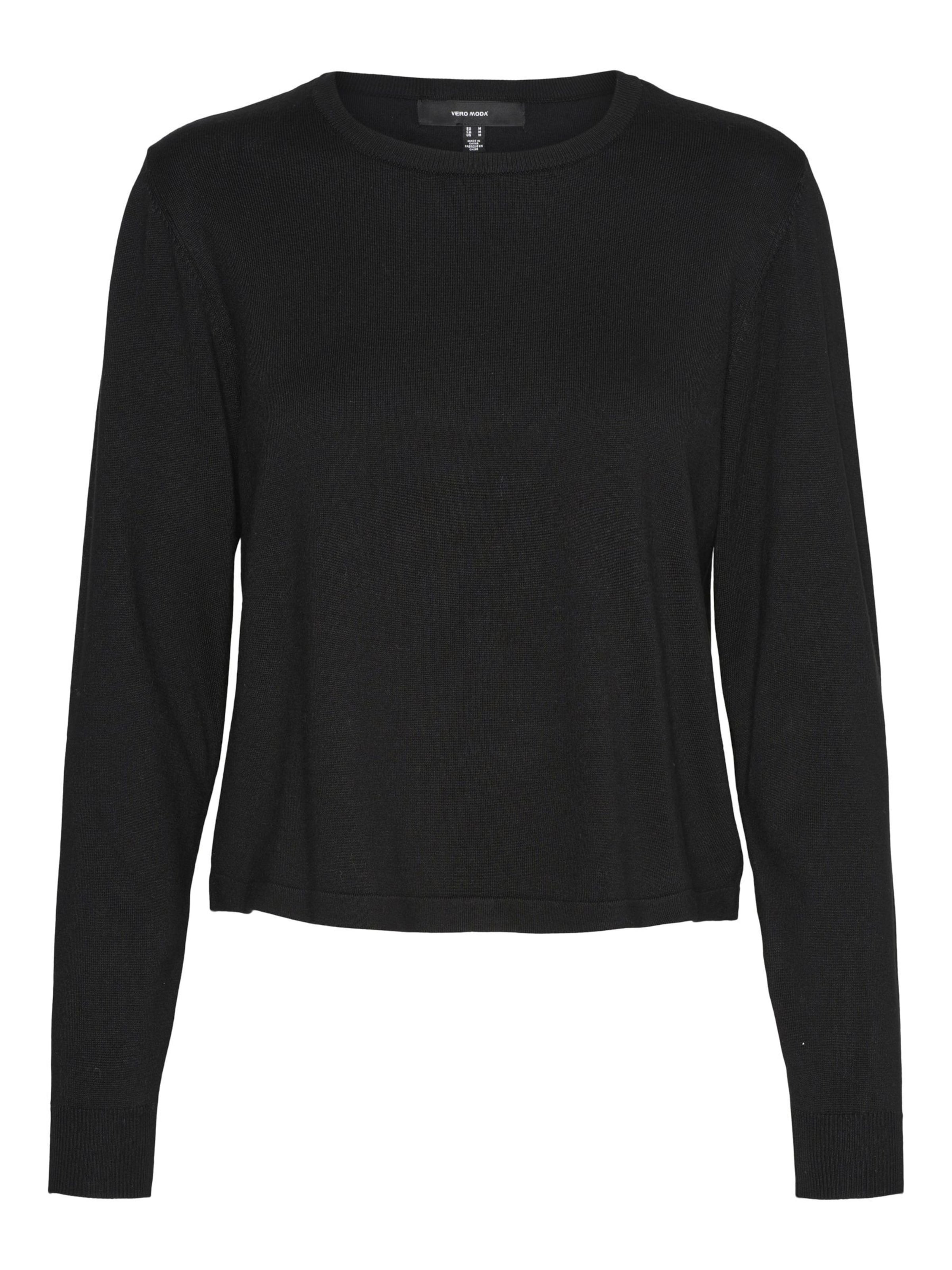 VERO MODA Tröja 'Silje' i svart: framsida