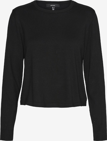 Pull-over 'Silje' VERO MODA en noir : devant