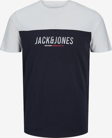 T-Shirt 'Dan' JACK & JONES en bleu : devant