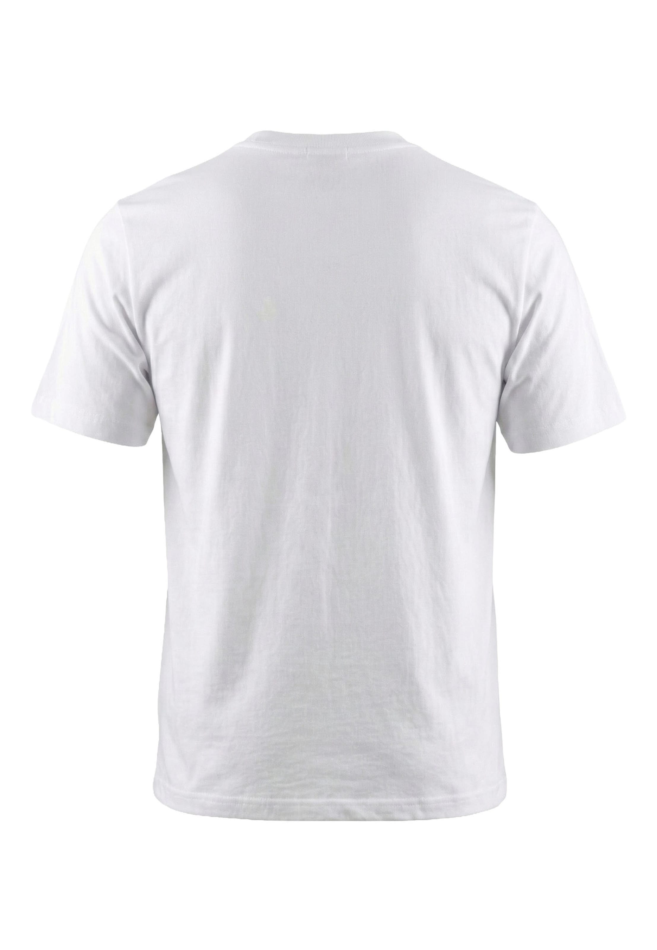 Sergio Tacchini - Camisa 'Alternativa Co' em branco